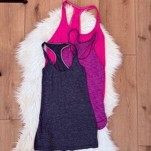 lululemon athletica Racerback Tank Top Bundle - Size 4